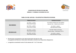 • Durante esta concentración se les dará la información del plan de