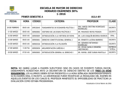 escuela de mayor de derecho horario exámenes 30% 1