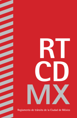 Reglamento de tránsito de la Ciudad de México