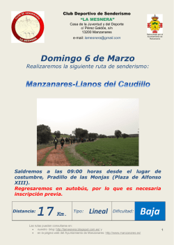 "La Mesnera" - marzo - Ayuntamiento de Manzanares
