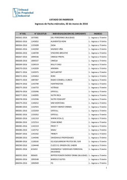 IN 02-03-2016 - Tribunal de Propiedad Industrial