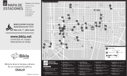 Mapa de estaciónes en PDF