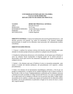 2c - Derecho Procesal - Universidad Externado de Colombia
