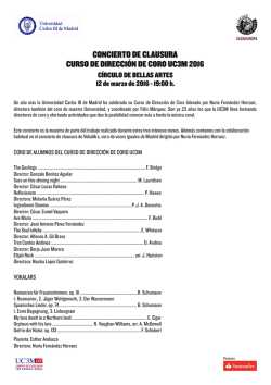 + info - Círculo de Bellas Artes