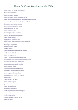 Venta De Creon Por Internet En Chile