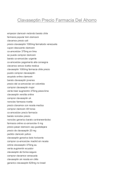 Clavaseptin Precio Farmacia Del Ahorro