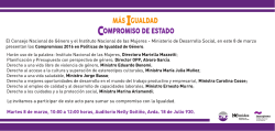 Invitacion 8 de Marzo 2016