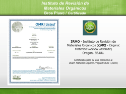 Instituto de Revisión de Materiales Orgánicos