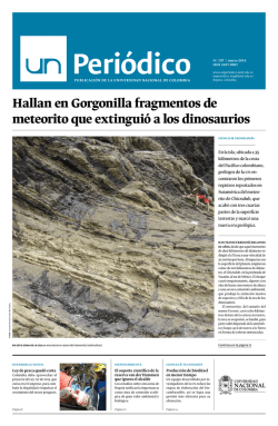 Hallan en Gorgonilla fragmentos de meteorito que extinguió a los