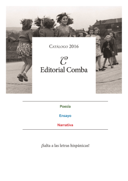 Descarga aquí el catálogo de Comba en PDF