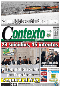 11 Durangoproducir&aacute;cebada paraGrupoModelo