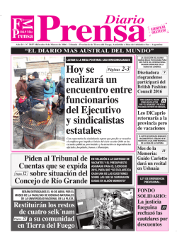 Edición 3937 Miércoles 9 de Marzo de 2016- CS5.indd