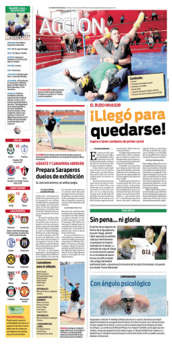 ¡Llegó para - El Diario de Coahuila