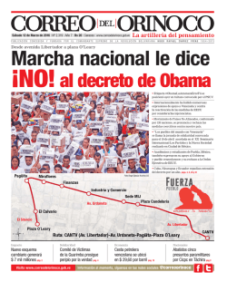 Descargar PDF - Correo del Orinoco