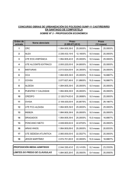 Apertura ofertas obras SUNP-11