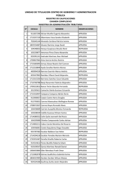 unidad de titulación centro de gobierno y administración