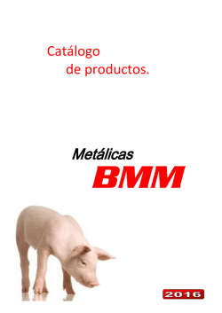 BMM Catálogo 2016