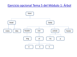 Ejercicio Tema 5 Módulo 1 P2P opcional