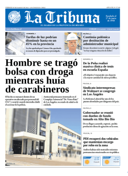 Hombre se tragó bolsa con droga mientras huía de