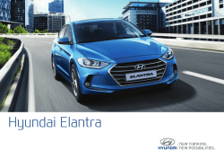 Hyundai Elantra - Hyundai Motor España