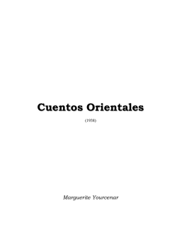 Cuentos Orientales
