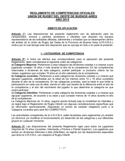 reglamento competencias