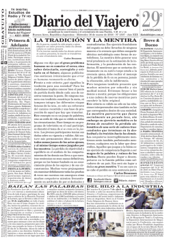 la tradici&oacute;n y la mentira