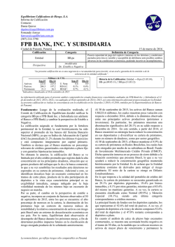 FPB Bank - Equilibrium