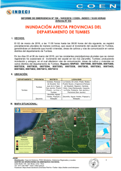 TUMBES - Indeci