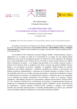 este enlace - Instituto Universitario de Estudios de las Mujeres. ULL.
