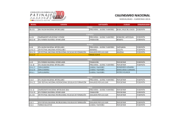 calendario 2016