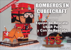 Bomberos en Cubeecraft - Equipo de Rescate USAR Perú