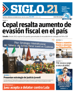 Juez acepta a delator contra Lula - Siglo 21 Digital