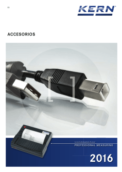 accesorios - KERN & SOHN GmbH