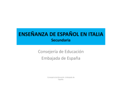 Datos facilitados por el MIUR