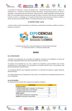 Descarga aqu&iacute; la Convocatoria