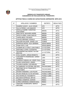 aptitud fisica ii curso de capacitacion aspirantes imts 2016 n