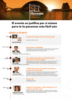 El evento se justifica por si mismo pero te lo ponemos más fácil aún