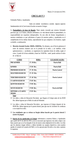 circular n° 3 - Saint Mary Joseph