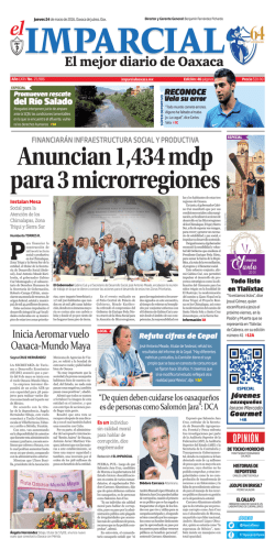 Inicia Aeromar vuelo Oaxaca-Mundo Maya