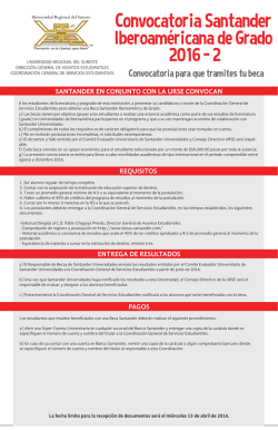 Convocatoria Becas Santander Iberoamérica de Grado 2016-ok
