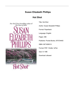 Susan Elizabeth Phillips Hot Shot