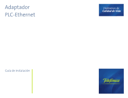 Guía Instalación Adaptador PLC Ethernet APF210D