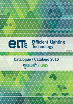 Catalogue 2016 LED (01/03/16) - (download)
