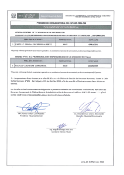 Page 1 ¿Nº º PEN EL PERU pusucacioNbEl Resurabo NA OFICINA