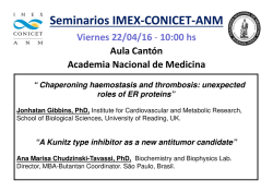 SEMINARIO IMEX 22-04-16 Dr. Gibbins y Dr. Chudzinsky