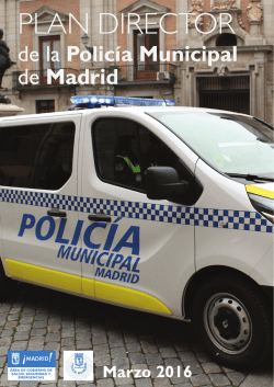 plan director - Diario del Ayuntamiento de Madrid