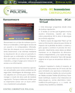 Diapositiva 1 - Centro Cibernético Policial