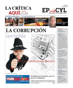 la corrupción - La Crítica de León El periódico independiente