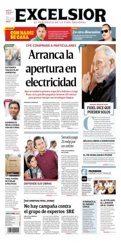 CON NADIE SE CASA
